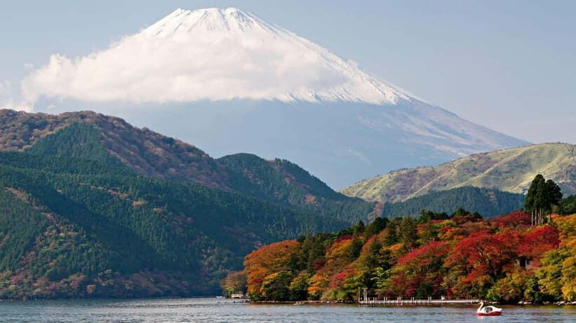 From Tokyo: Private Mt. Fuji and Hakone Tour by Car - The Route Logic: Fuji Lakes, Volcanic Steam, and Lake Torii Photos