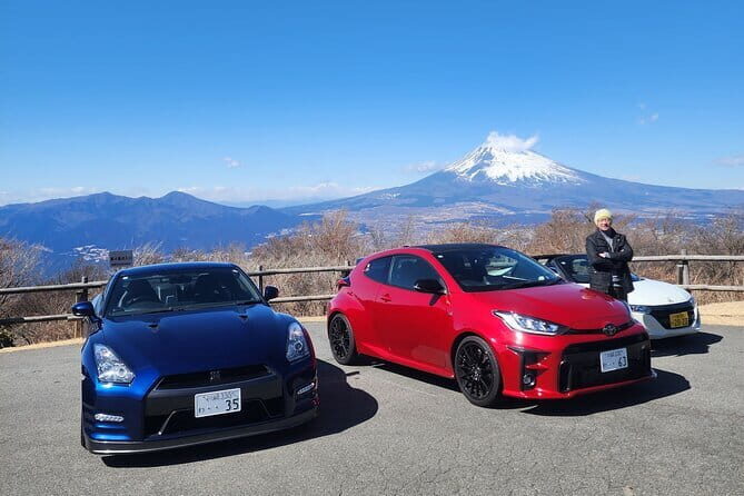 Guided Self Drive Up to 4 JDM Car Tour to Hakone and Daikoku PA - Stop 2: Lake Ashinoko Sky Line and that Fuji-view pause