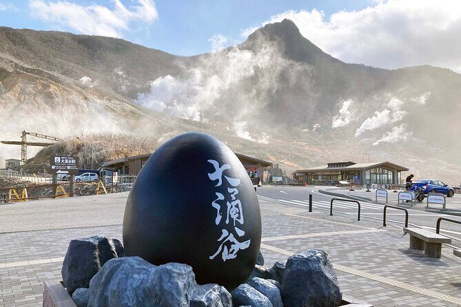 Mt. Fuji & Hakone Bus Tour Bullet Train Return & 28-Hotel Pick-up - Hakone Ropeway to Owakudani: sulfur vents and black eggs