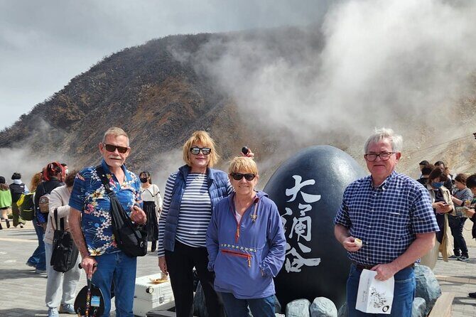 Mt.Fuji view Hakone Private tour with English speaking driver - Owakudani’s volcanic punch: dramatic views, extra costs