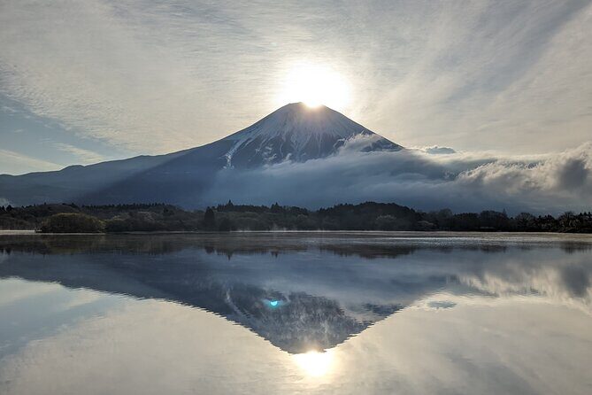 Private Car Tour to Mt. Fuji Lake Kawaguchiko or Hakone - Arakura Sengen Shrine and Chureito Pagoda: the Fuji photo shortcut