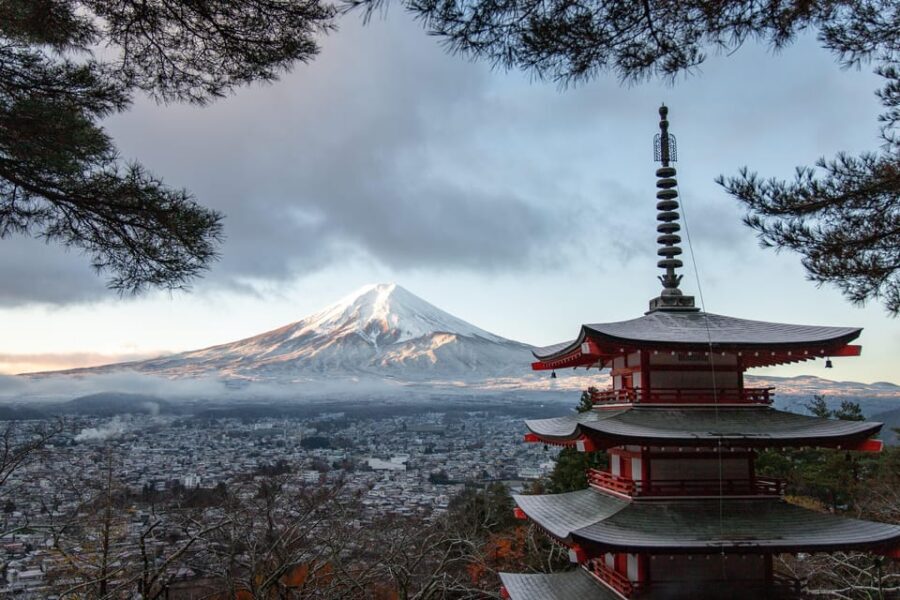 Tokyo: Mount Fuji & Hakone Private Tour with Guide - Chureito Pagoda at Arakurayama Sengen Park: The Fuji Photo Moment
