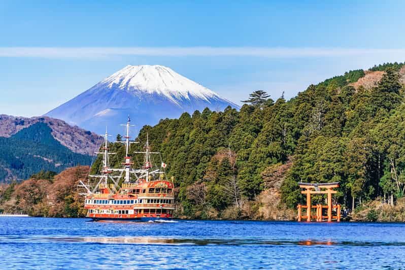 Tokyo Mt Fuji 5th St & Hakone Cruise Bus Tour w/Bullet Train - The Big Idea: Fuji Up Close, Hakone by Water