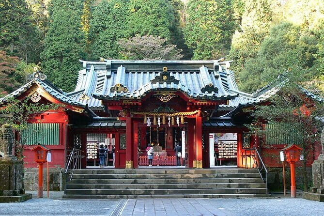 Tokyo Mt. Fuji Hakone Shrine, Owakudani, Lake Yamanakai Day Tour - Hakone Shrine and the Lake Ashinoko torii: the classic Fuji postcard angle