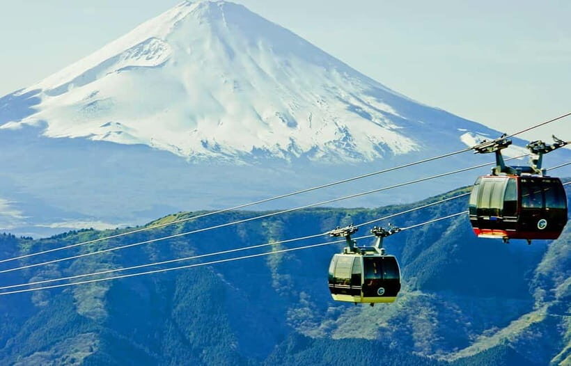 Tokyo: Mt. Fuji Tour, Hakone Ropeway, Owakudani, Lake Ashi - Lake Yamanaka Swan Lake Shore: a calmer reset with Fuji odds